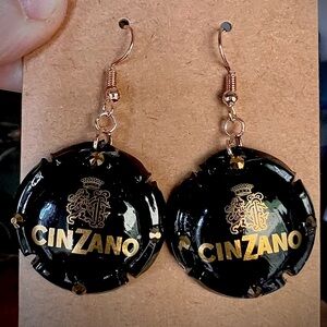 Cinzano Prosecco Earrings